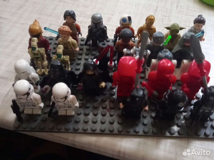 Lego star wars минифигурки