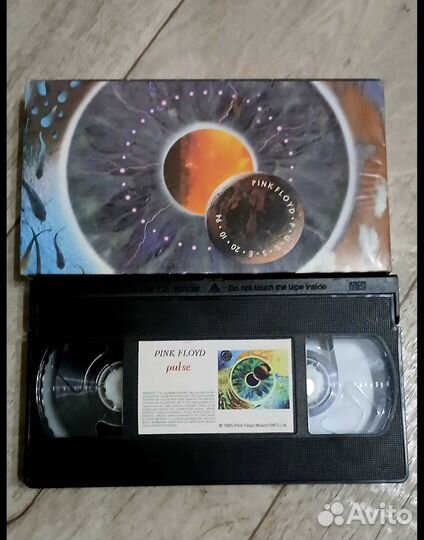 Pink Floyd Pulse VHS видеокассета