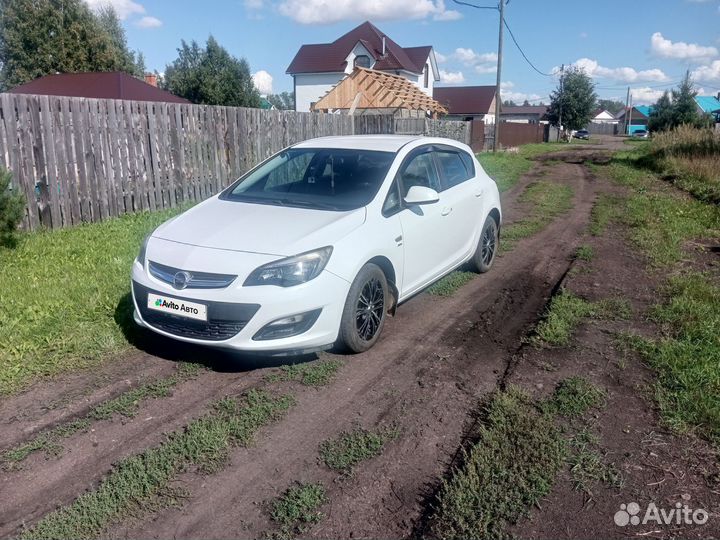 Opel Astra 1.6 МТ, 2013, 114 911 км