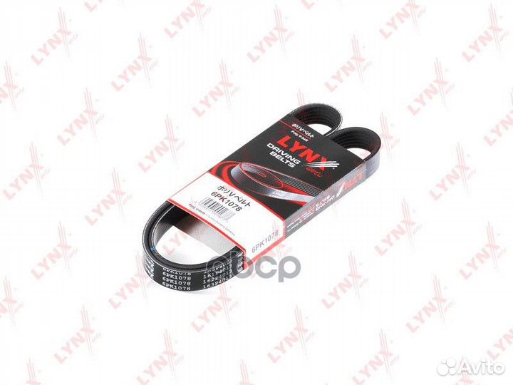 Ремень поликлиновый 6PK1078 lynxauto