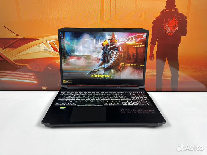 Игровой ноутбук Acer Nitro 5 / RTX 3070 / R9