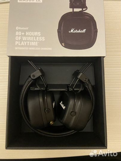 Беспроводные наушники Marshall Major iv black