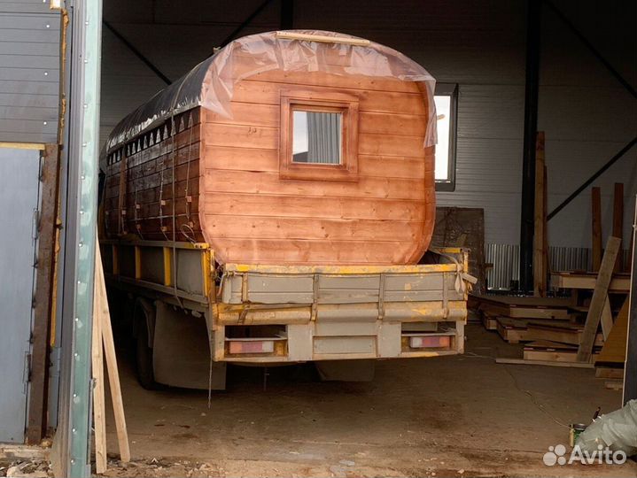 Бани-бочки с доставкой