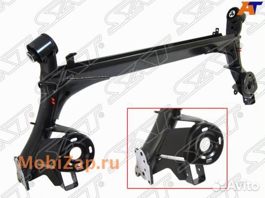 Балка задняя под диск VW polo 12/skoda rapid 13