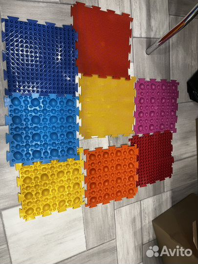 Коврик ортопедический массажный детский