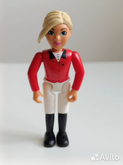 Мини фигурка наездница Lego Bellville 7585