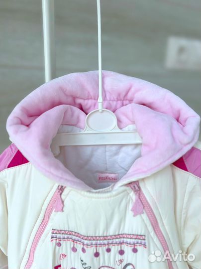 Зимний комбинезон для девочки 74 80 Pilguni