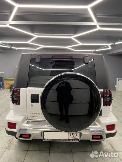 Бокс (чехол) запасного колеса на baic BJ40