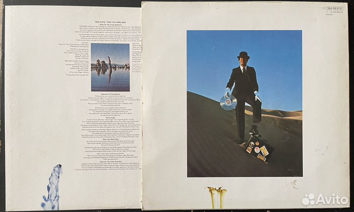 Pink Floyd Wish You Were Here оригинал