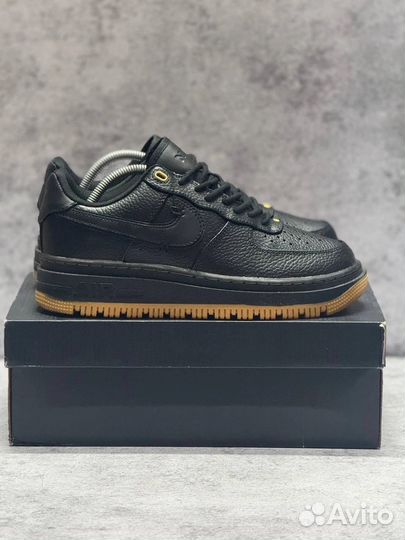 Кроссовки Nike Air Force 1 Low Luxe Black Gum