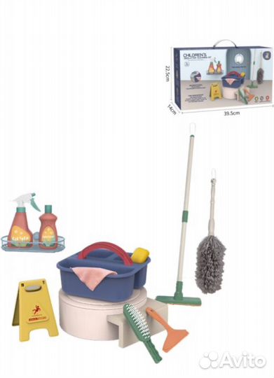 Игровой набор для уборки