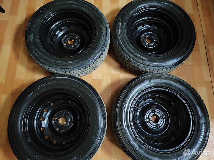 Колеса в сборе r15 зимние на chevrolet