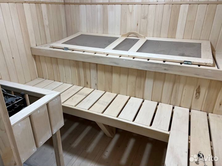 Внутренняя отделка бани