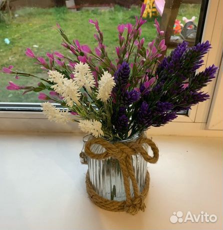 Бутыль ваза декоративная