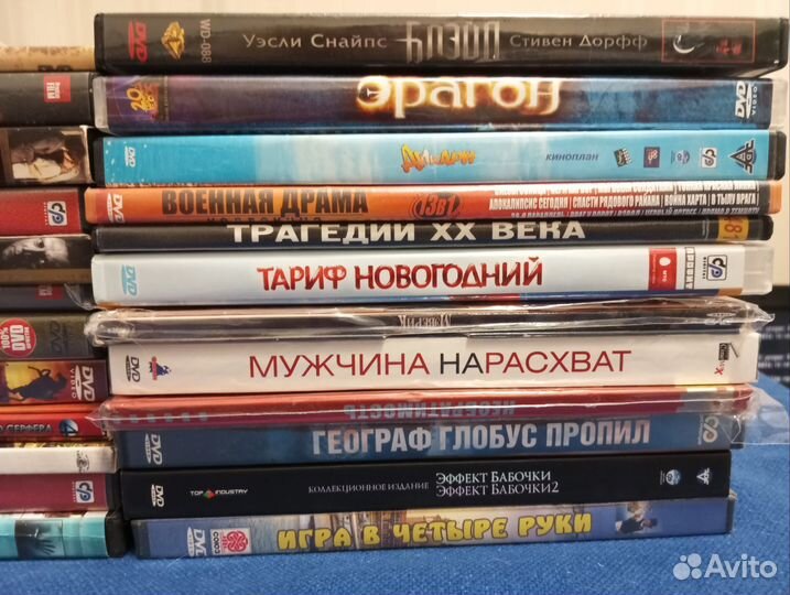 DVD диски боевики начала 2000-х