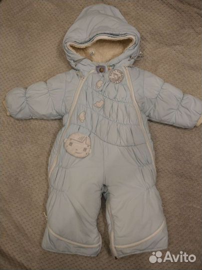 Комбинезон на овчине детский 68-80