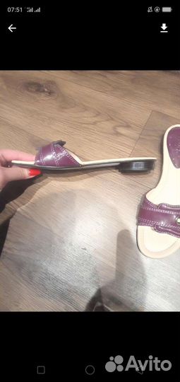 Шлепанцы Fendi Италия