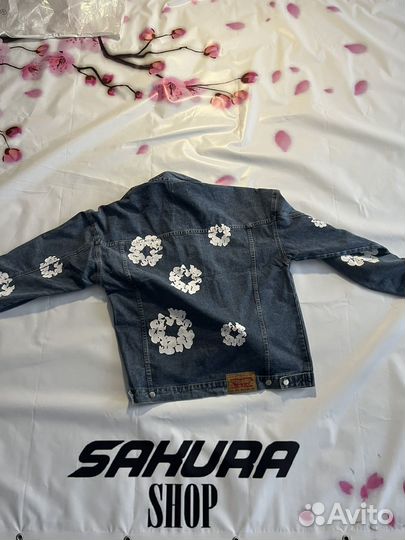 Джинсовая куртка denim tears