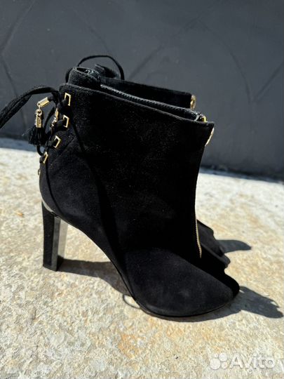 Ботильоны с открытым носом эконика