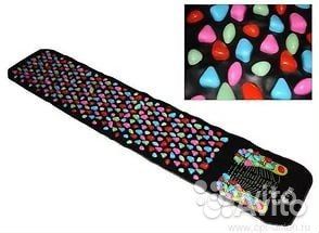 Дорожка массажная С цветными камнями massage road