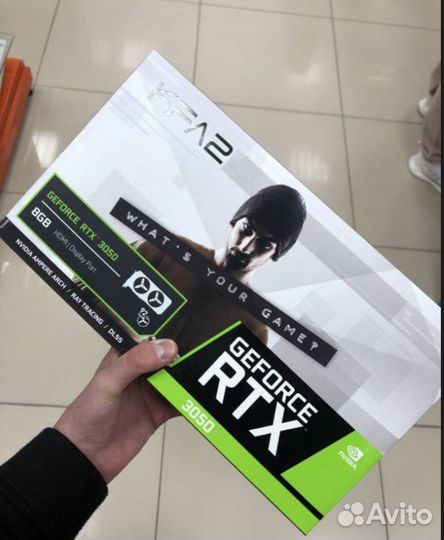 Видеокарта RTX 3050