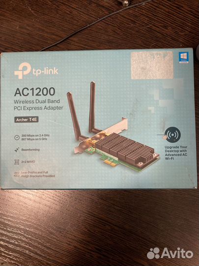 Wifi адаптер tp link archer T4E