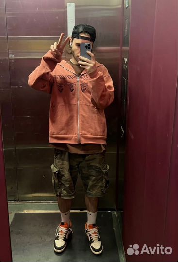 Зип худи cactus jack mastermind как у кореша