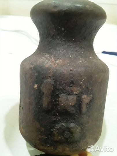 Для весов Гиря СССР 1 кг (с секретиком)