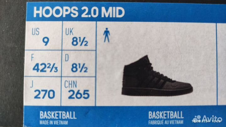 Adidas Hoops 2 0