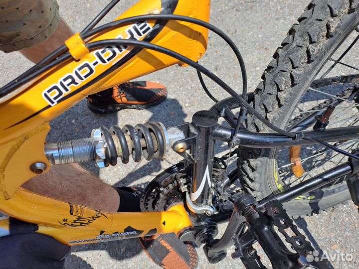 Велосипед горный взрослый двухподвес