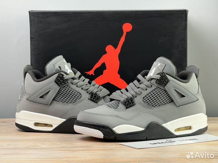 Кроссовки Nike Air Jordan 4 Cool Grey