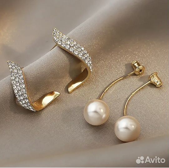 Серьги бижутерия