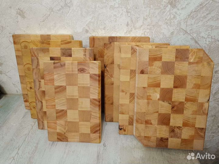 Доска разделочная торцевая