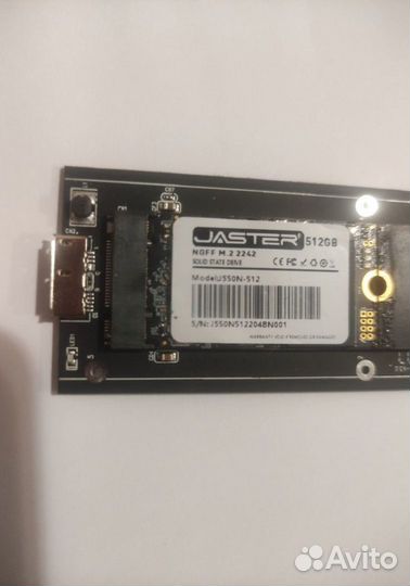 SSD M2 2242 Jaster 512 Gb