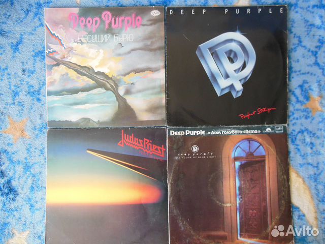 Deep Purple 3 пластинки / Judas Priest