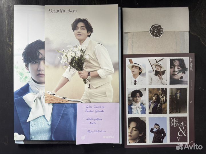 Фотофолио bts Тэхен (весь комплект, без карт)