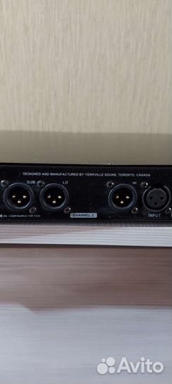 Yorkville TX3P процессор