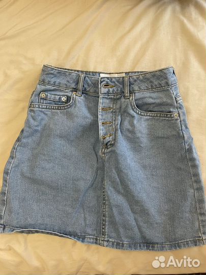 Юбка джинсовая