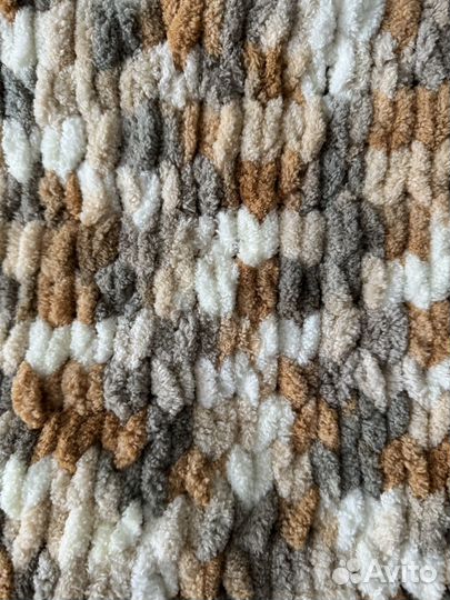 Вязанный плед детский