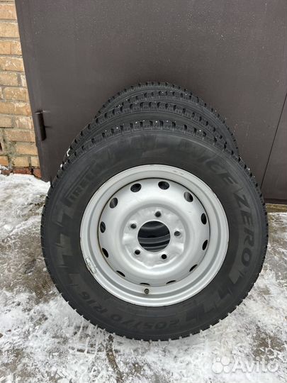 Колеса зимние r16 на ниву