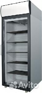 Шкаф холодильный со стеклом Polair DM105-G нержав