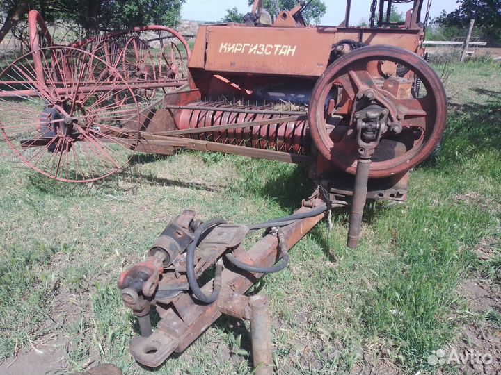 Пресс-подборщик Киргизстан ППЛ-Ф-1.6, 1990