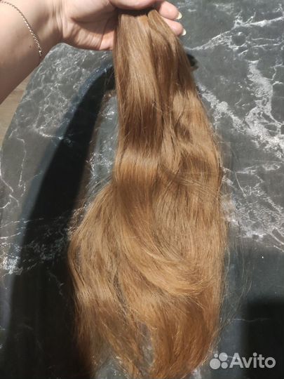 Волосы для наращивания натуральные бу
