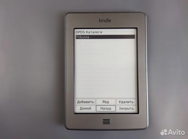 Кindle Touch 5 (E-ink Pearl, все форматы)