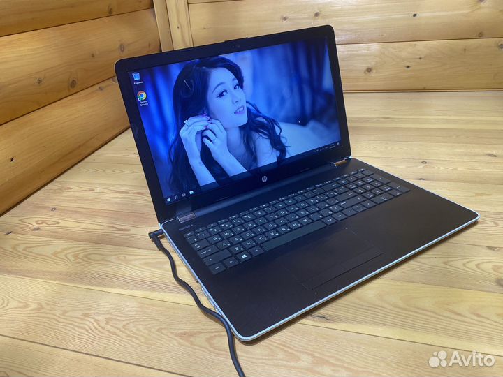 Быстрый офисный ноутбук HP/4gb/ssd