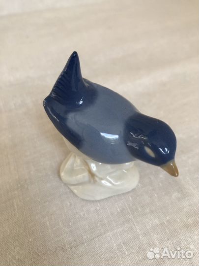 Статуэтка птицы фарфоровая ГДР