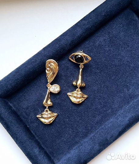 Серьги Schiaparelli винтаж