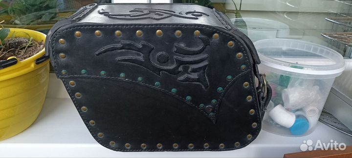 Кожаные кофры для мотоцикла