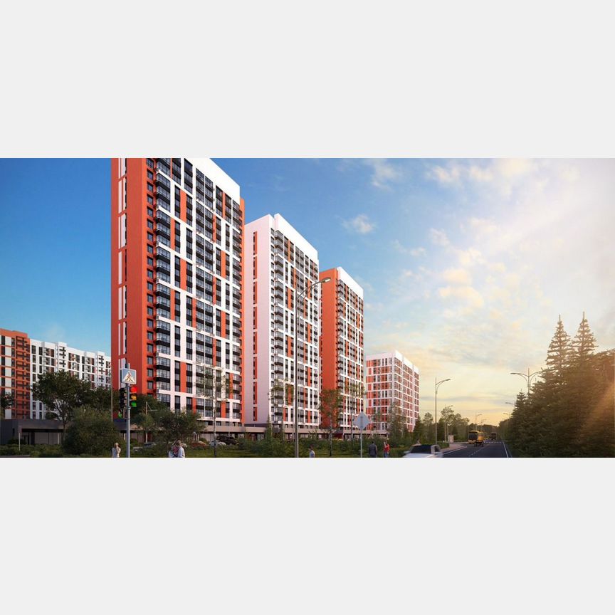 2-к. квартира, 58,4 м², 16/22 эт.