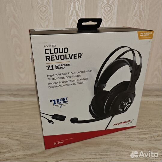 Игровые наушники HyperX Cloud Revolver 7.1